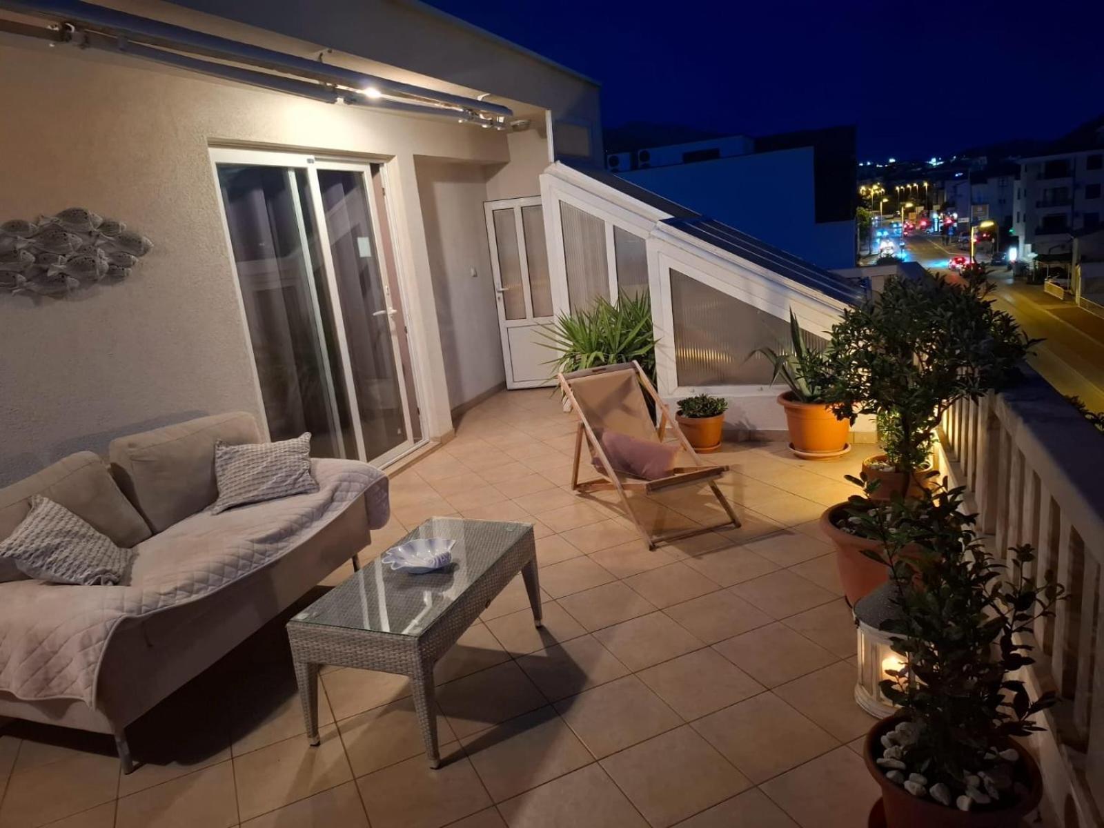 Apartament Happy Basset Terrace Makarska Zewnętrze zdjęcie