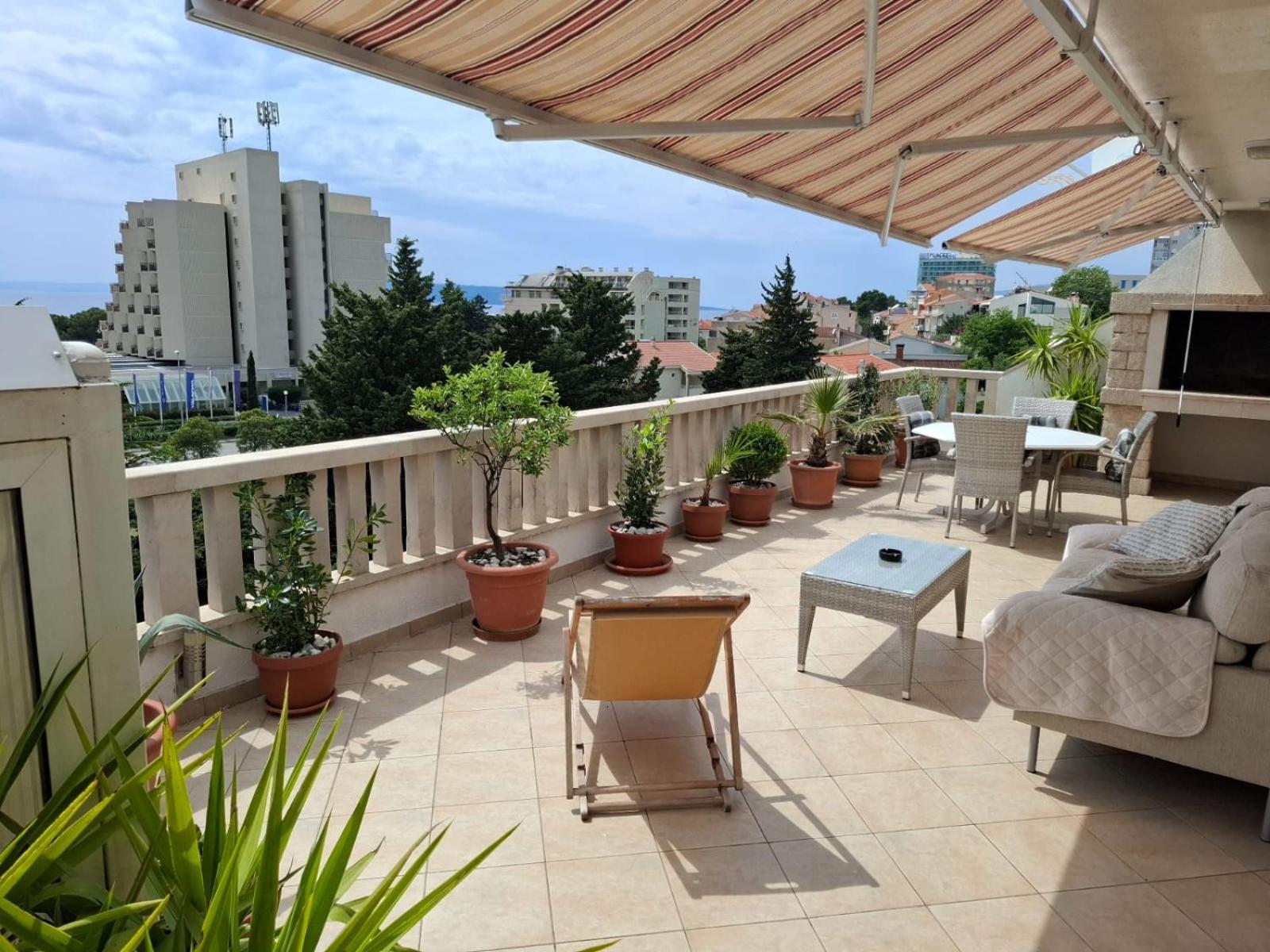 Apartament Happy Basset Terrace Makarska Zewnętrze zdjęcie